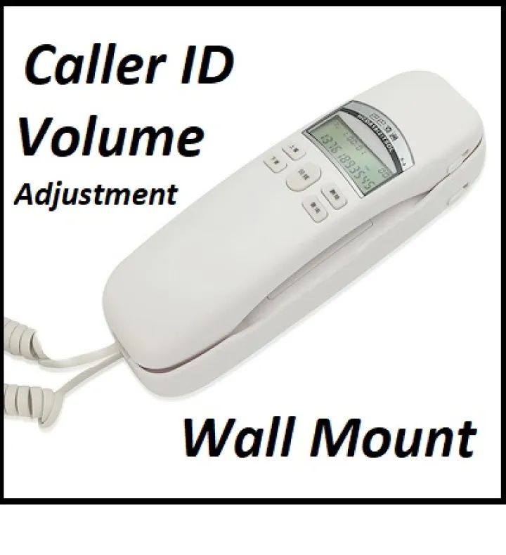 Buy 30 Days Warranty CLI Wall Mountable Telephone Set With Caller ID