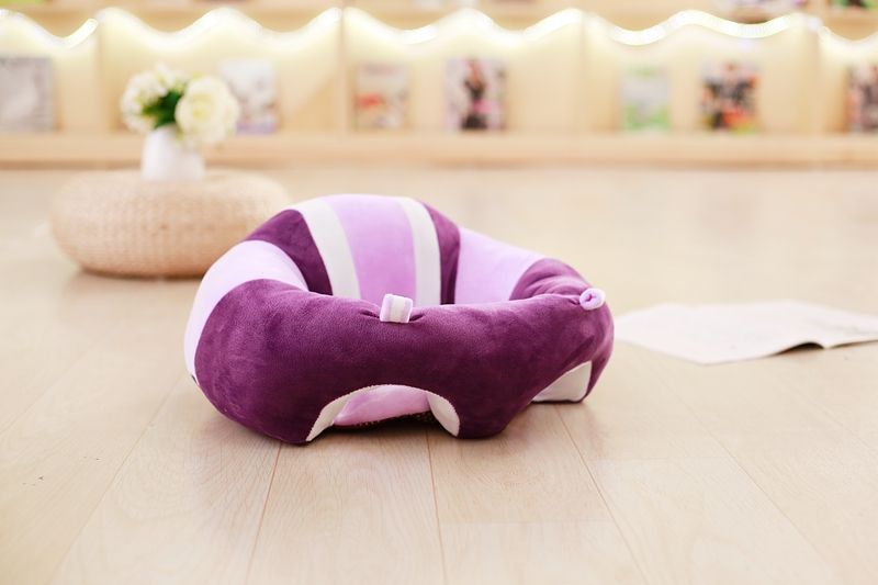 Baby Support Seat Plush Soft Baby Sofa Infant Learning To Sit Chair