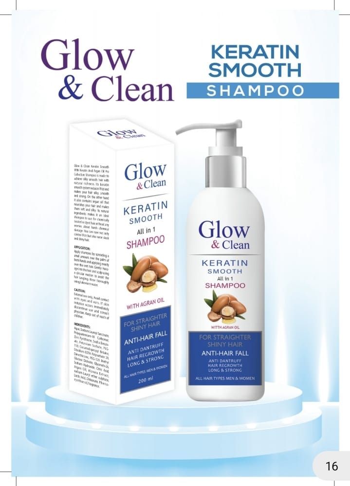 Buy GLOW AND CLEAN KERATIN HAIR SHAMPOO at Lowest Price in Pakistan ...