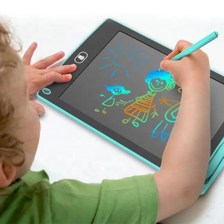 LCD Writing Tablet Kids Drawing Pad Doodle Board 12 inch Colorful Toddler Scribbler Board Erasable Light Drawing Board Educational and Learning Toys