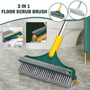 ITTAR Scrub Brushes for Cleaning, Floor Scrub Brush with Long
