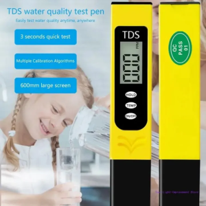 ADVANCED™ Digital Pocket TDS Meter with Temperature and Water Quality Measurement, Testing Mete