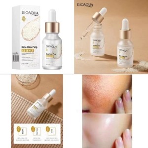 BIOAQUA Rice Serum natural moisturizing anti aging skin care face 15ml NO.BQY80535