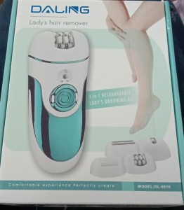 DALING 4IN1 RECHARGEBLE LADY SHAVER 6018