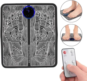 EMS Foot Massager Pad with Remote  Improve Blood Circulation Relieve Ache Pain Health Care