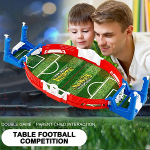 Foosball Mini Tabletop Football Game Set Soccer Table Competition Sports Games Tabletop Games Toys Board Game for Family Game Match Game Board Match G