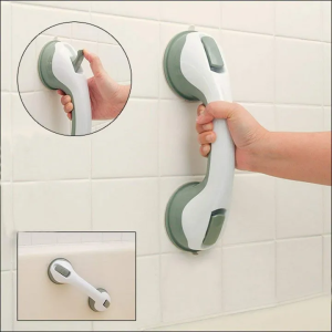 High Quality Safety Helping Handle Anti Slip Support Toilet Bathroom Safe Grab Bar Handle Suction Cup Handrail Grip