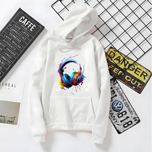 Hoodie For Mens Printed Kangaroo Hoodie Pocket Drawstring Pullovers Clothing Long Sleeves Export Quality Winter Wear