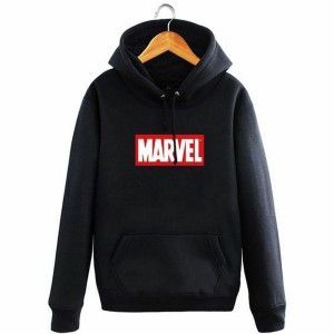 Hoodies For Men & Boy MARVEL Printed Kangaroo Pocket Drawstring Pullovers Clothing Long Sleeves Export Quality Winter Wear--copy-copy-copy