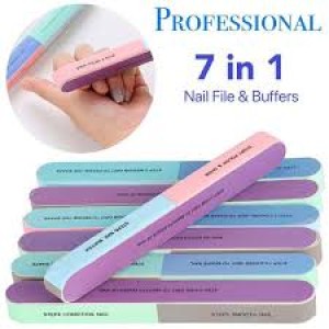 Nail Buffer 7-sided / Pedicure Manicure / Nail Filer / Nail Shiner