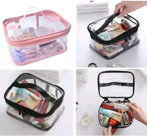 NEW Transparent Waterproof Square Cosmetics Organizer (Mix/Random color)