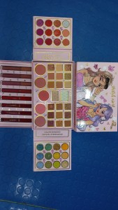 Original Quality All in 1 makeup Kit with lipgloss blushon setting