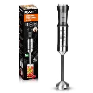 RAF Imported High Quality Heavy Duty Full Stainless Steel Body Hand Blender Stick Mixer 600W