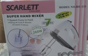 SCARLET HAND MIXER 133