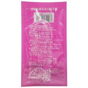 Silicon Timing Reusable Crystal Dotted Condom 1s