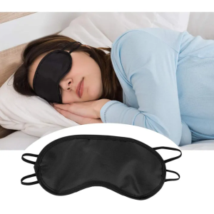 Sleeping Nap Eye Mask Eye Shade Cover Travel Office Sleeping Rest Aid Cover Blindfold Eye Patch Eyeshade Eye Mask Black