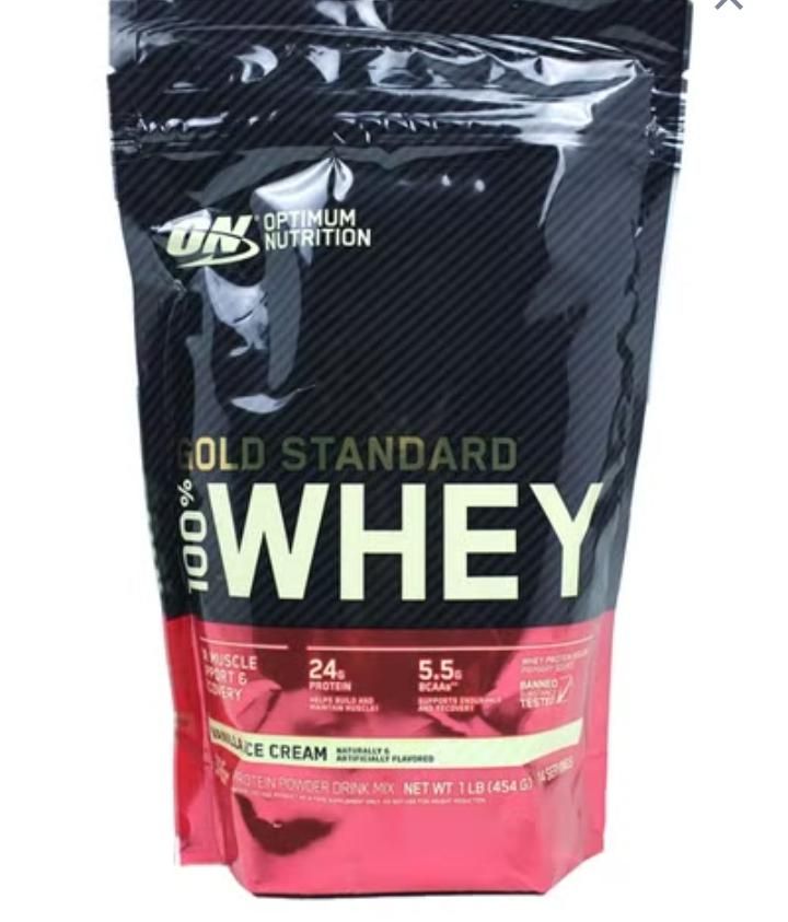 Optimum Nutrition - 100% Gold Standard Whey, 1lb, Protein WPI TRAVEL PACK