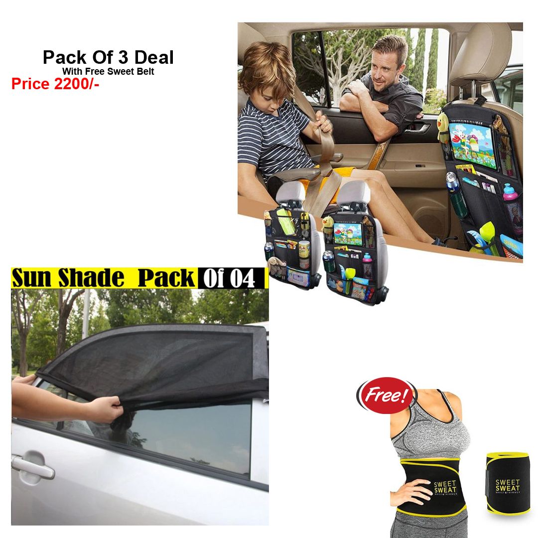 Buy Car Window Sun Shade polyester 4 pcs at Lowest Price in Pakistan