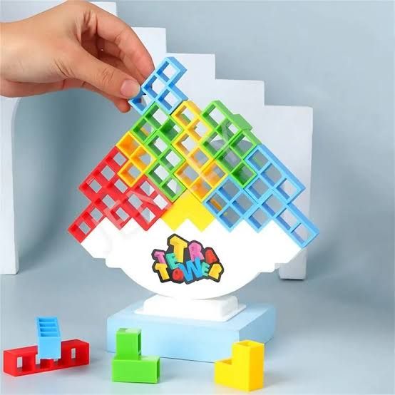 Tetra Tower Balance Stacking Blocks Game, Intellectual Building Blocks –  The Arab Store